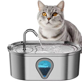 Automatic Pet Water Fountain|3.5L Stainless Cat Fountain Tektoty